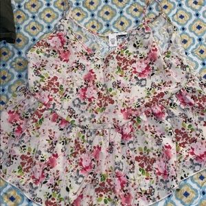 floral tank top